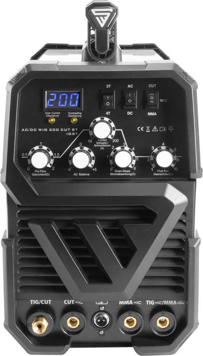 Actual product image Stahlwerk Welding machine AC DC Wig 200 ST IGBT with plasma cutter, fully equipped