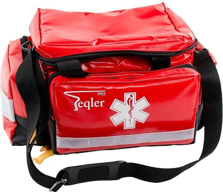 Teqler Notfalltasche rot klein Plane