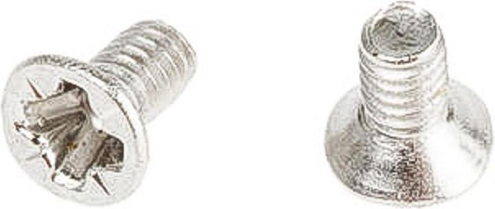 Produktbild Rs Pro Senkkopf Pozidriv Schrauben, Edelstahl A2, M2.5 x 4mm (1 Schrauben pro Stück)