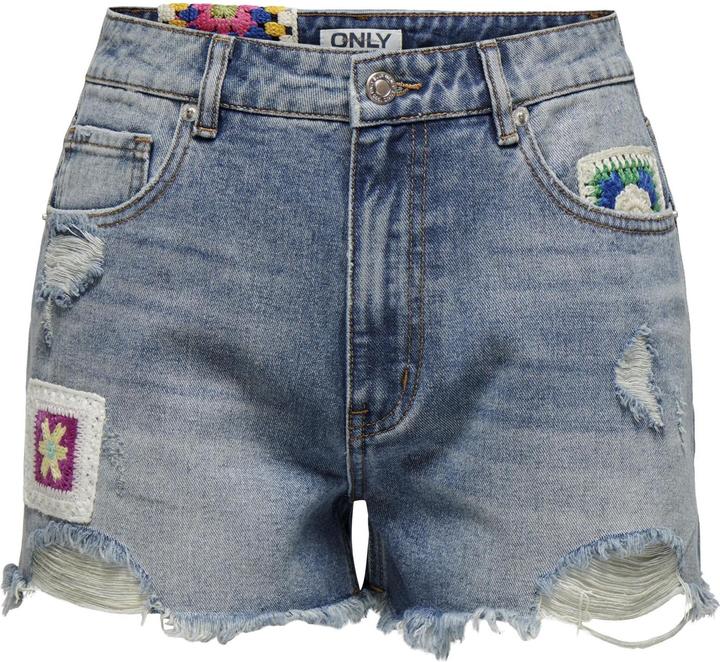Immagine prodotto Only ONLZUMA Hohe Taille Normal geschnitten Jeans-Shorts Jeans-Shorts (XS)