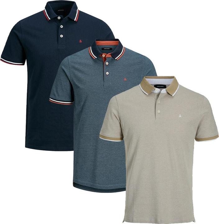 Dunkeblau, Beige, Blau