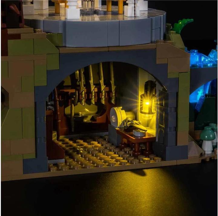 Produktbild Light my bricks LED Licht Set für LEGO 10316 Der Herr der Ringe - Bruchtal