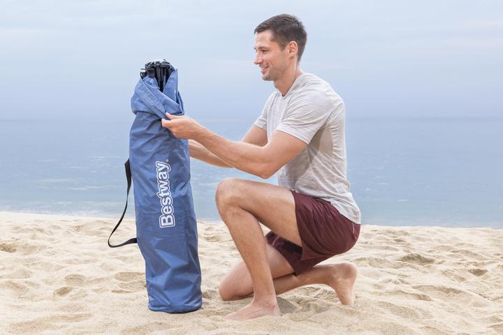 Immagine prodotto Bestway Tent Polyester with Ventilation 107/127x240x125 cm Camping & Beach 68144 (Tenda a cupola, 3.30 kg, 4 persone)