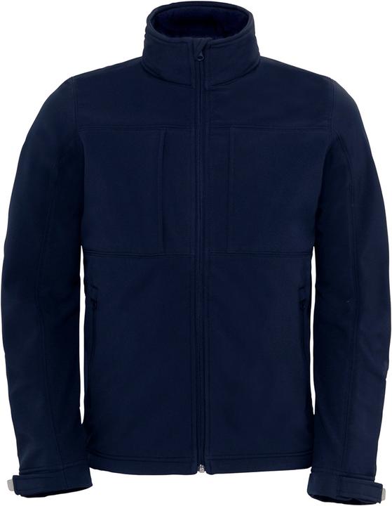 B&C SoftshellJacke mit Kapuze FleeceInnenfutter atmungsaktiv wasserabweisend winddicht