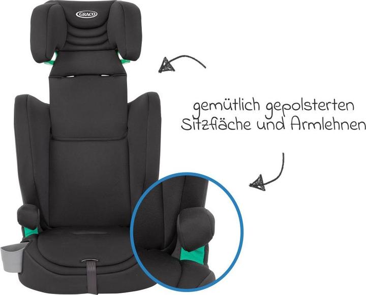 Immagine prodotto Graco Eldura (Seggiolino per bambini, ECE R129/i-Size Standard)