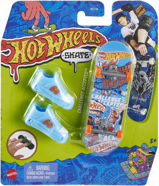 Actual product image Hot Wheels Skate Fingerboard + Shoe Asst