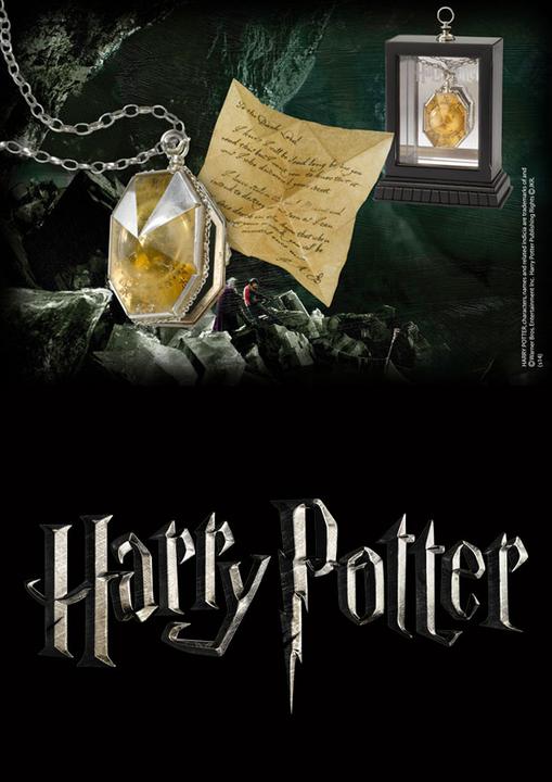 Actual product image Noble Collection Harry Potter Replica Slytherin Locket