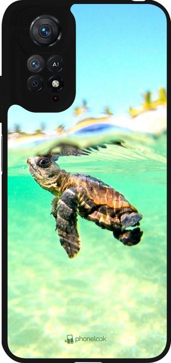 Image du produit PhoneLook Coque Silicone rigide noir Turtle Underwater (Xiaomi Redmi Note 11)