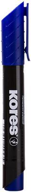 Produktbild Kores Permanent Marker, Rundspitze (Blau, 3 mm, 1 x)