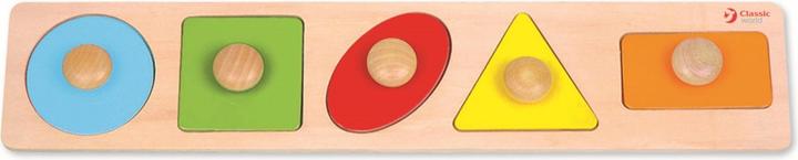 Produktbild Classic World Geometriepuzzle (6 Teile)