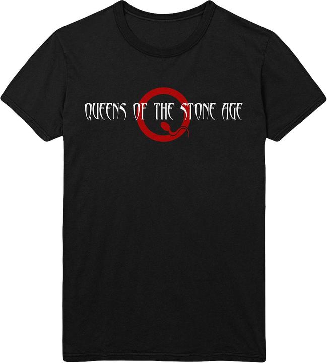 Image du produit Queens Of The Stone Age Unisexe Texte adulte Coton Logo T-shirt (XXL)