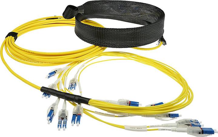 Actual product image 25 meter Singlemode 9/125 OS2 Preterm fiber cable 24F LC Polarity Twist (25 m)