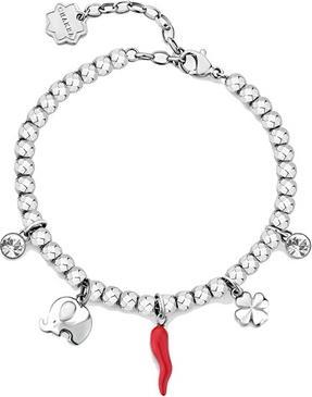 Actual product image Brosway Ball Steel Bracelet With Lucky Chakra Pendants Bhkb245