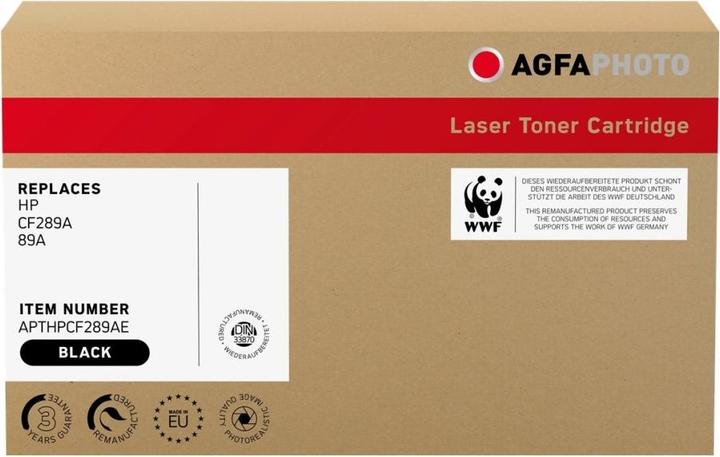 Produktbild AGFAPHOTO TONER BLACK, RPL. CF289A 89A