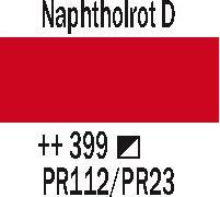 Actual product image Amsterdam Acrylic paint Standard Series 399 (Naphthol Red Dark, 120 ml)