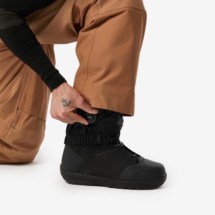 Image du produit Dreamscape Pantalon de snowboard Pantalon de ski adulte - SNB 500 camel (S)