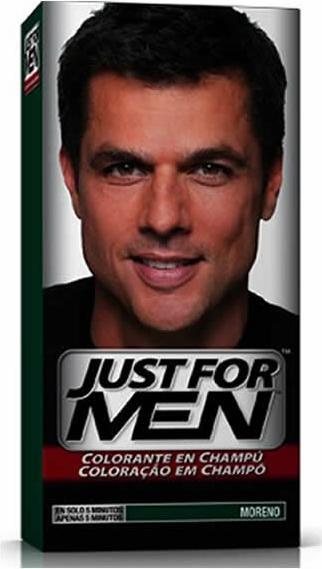 Produktbild Just For Men Shampoo in Haarfarbe Dunkelbraun Schwarz 66ml