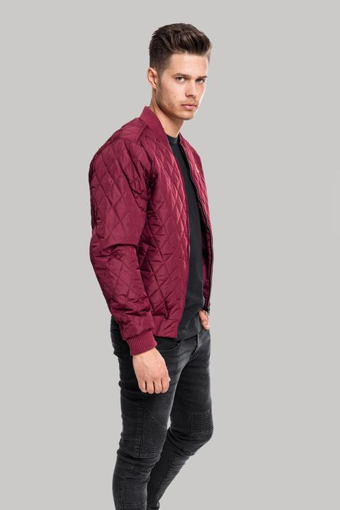 Actual product image Urban Classics Diamond Quilt Nylon Jacket (L)