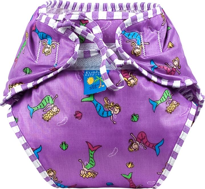 Kushies Mermaid bath diaper (Size M)