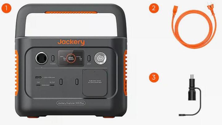 Image du produit Jackery Explorer 300 Plus (293 Wh, 3.20 kg)