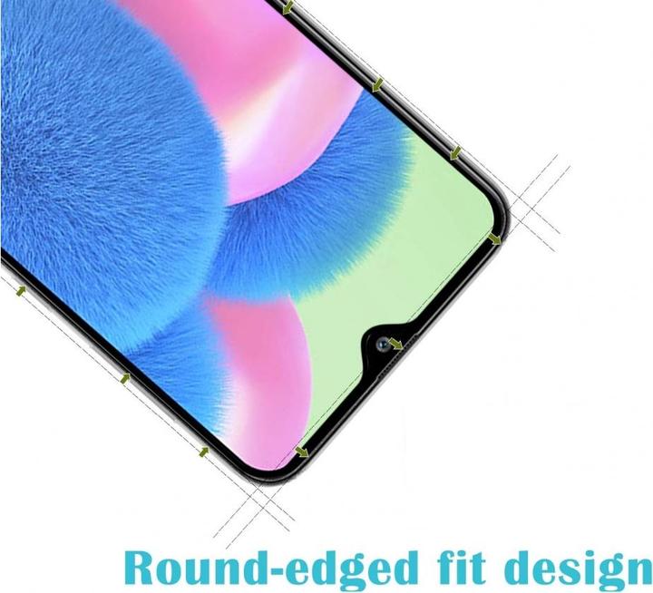 Image du produit Screenguard Samsung Galaxy A30s Full Screen Protective Glass 2.5D 9H (1 pièce(s), Samsung Galaxy A30s)