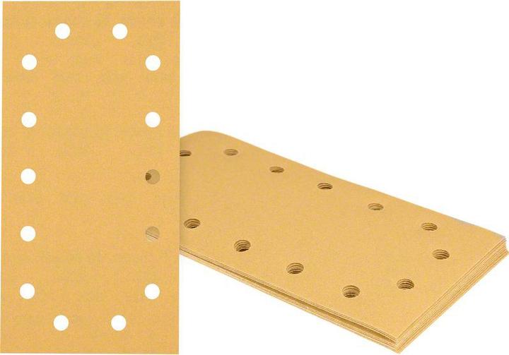 Immagine prodotto Bosch Professional Zubehör 2608901660 Carta abrasiva per levigatrice orbitale grana 40 L x L 133 mm 80 50 (G40)
