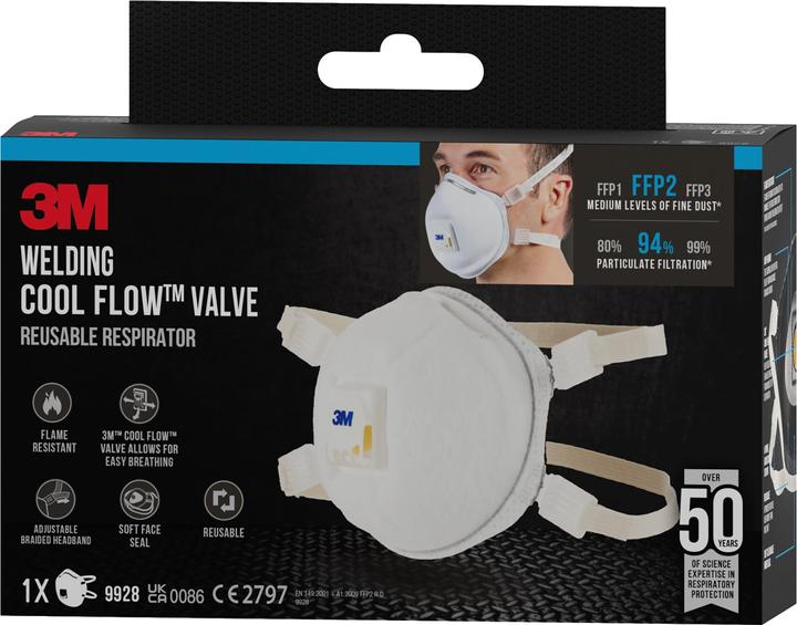 Produktbild 3M Schweissermaske 9928C (FFP2, 1 x)