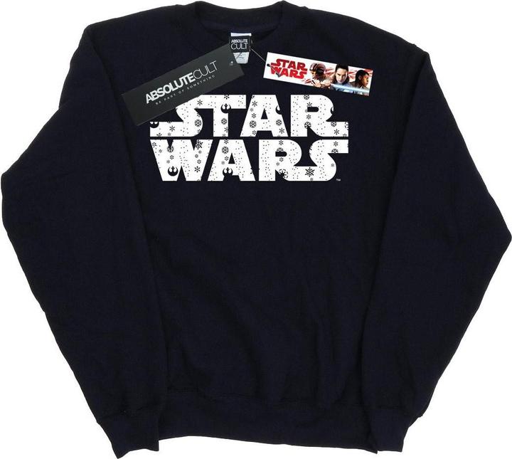 Star Wars Christmas Logo Sweatshirt Jungen