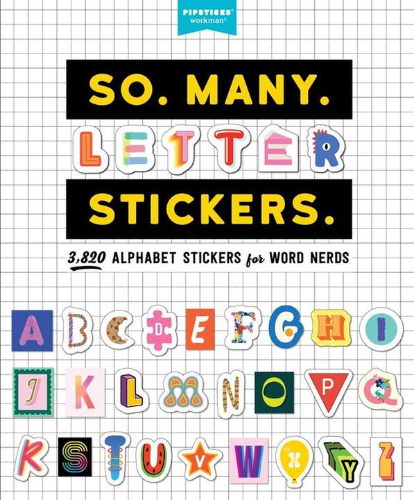 Produktbild So. Many. Letter Stickers