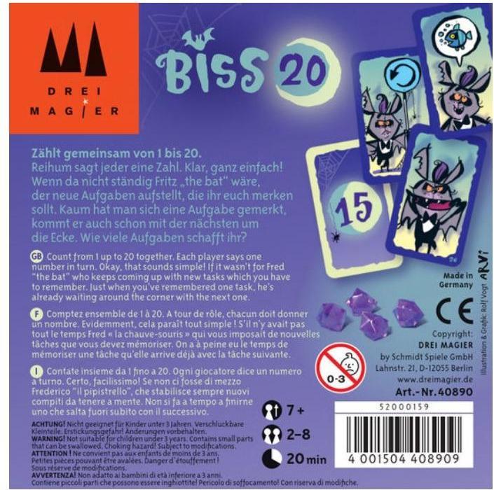 Produktbild Schmidt Spiele Biss 20 (Deutsch)