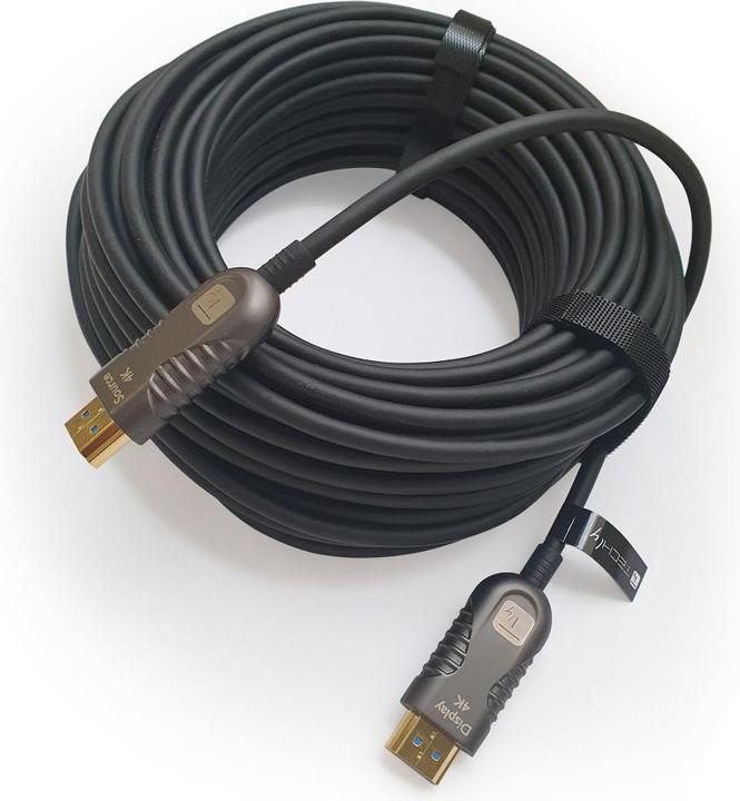 Produktbild EFB Elektronik GmbH HDMI2.0 AOC LWL Kabel 30 m, Das Aktive High Speed HDMI-Audio-Video-Kabel zeichnet sich durch ei (30 m, HDMI)