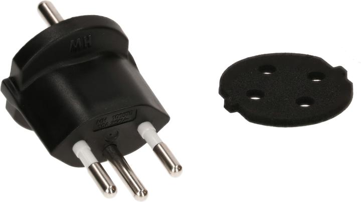 Produktbild Max Hauri Fixadapter Kupplung Schuko (Typ 12, CEE 7/7)