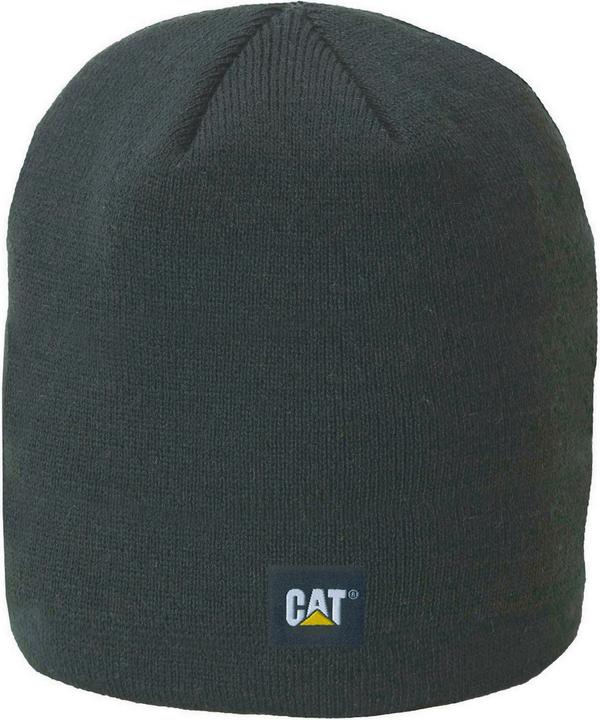Cat Logo Strick Beanie Mütze (One Size)