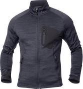 Produktbild Ardon Sweatjacke Breeffidry Melange H9760, SLIM FIT, dunkelgrau, Grösse S (S)