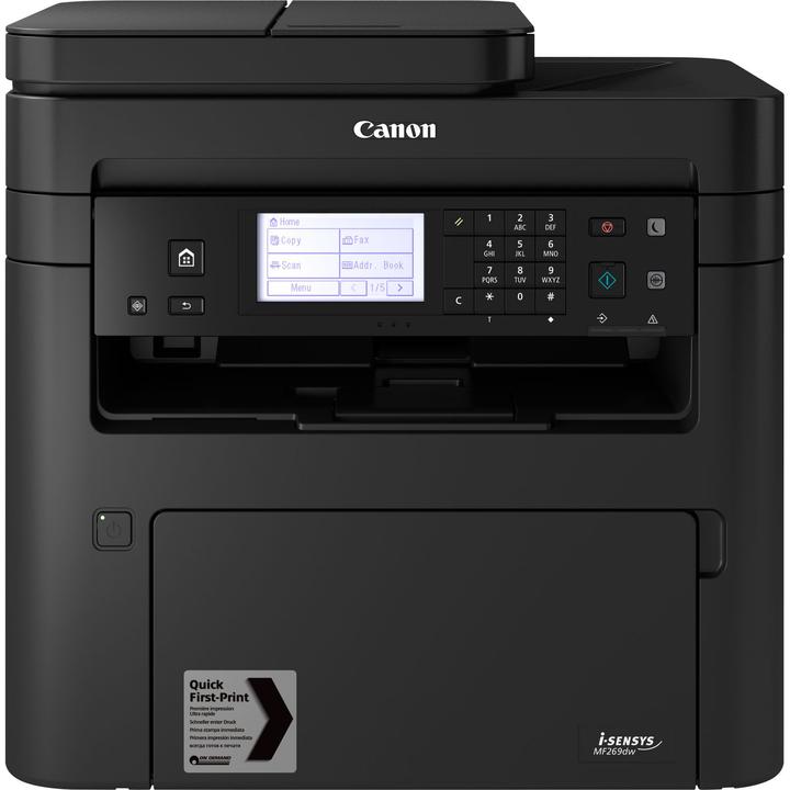 Actual product image Canon i-SENSYS MF269dw Print/Scan/Co/Fax (Laser, Black and white)