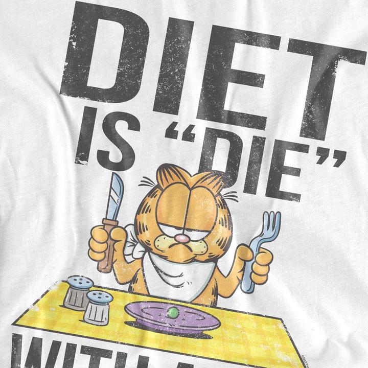 Produktbild Garfield Diet Is Die With a T TShirt (XXL)