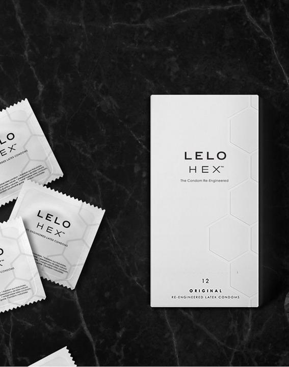 Actual product image LELO HEX Condoms Original (12 pcs.)
