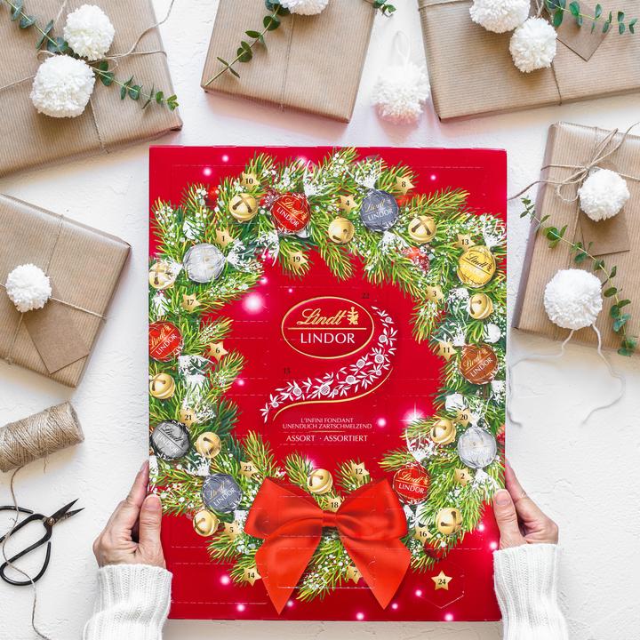 Image du produit Lindt Calendrier de l'Avent Lindor (299 g)