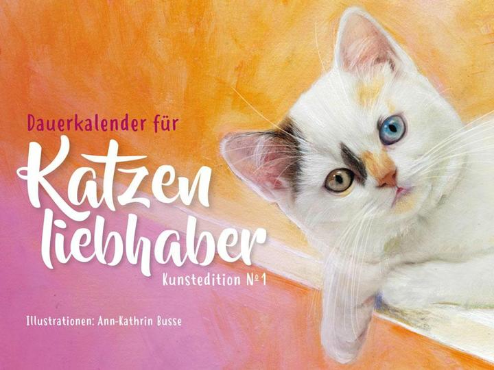 Actual product image Lindemanns Bretten Permanent calendar for cat lovers (German)