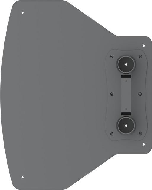 Produktbild Multibrackets Bodenplatte fix zu Floorstand, schwarz, Metall
