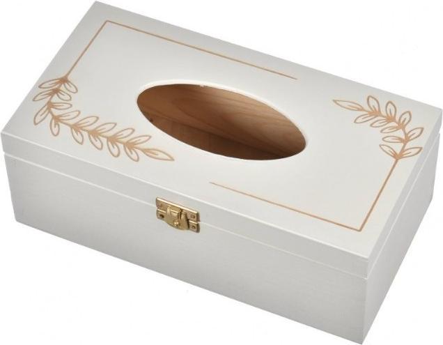 Immagine prodotto Holzecke Portasciugamani in legno bianco con incisione (25,5 x 13,5 x 9 cm)