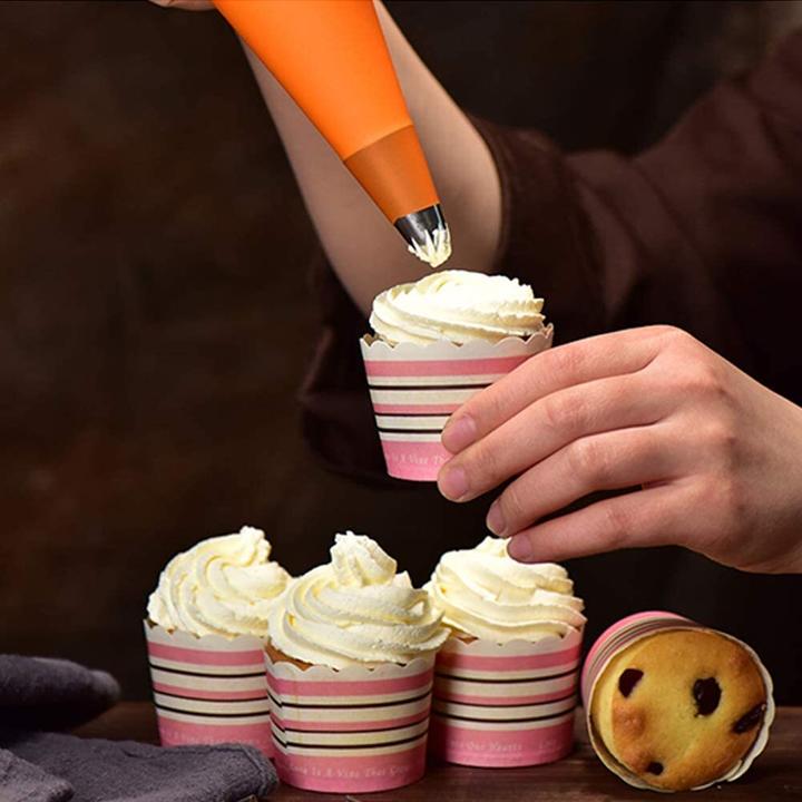 Immagine prodotto Ibili Sacco à poche arancione da 55 cm Perfetto per qualsiasi tipo di torta o crostata (Borsa a tracolla)