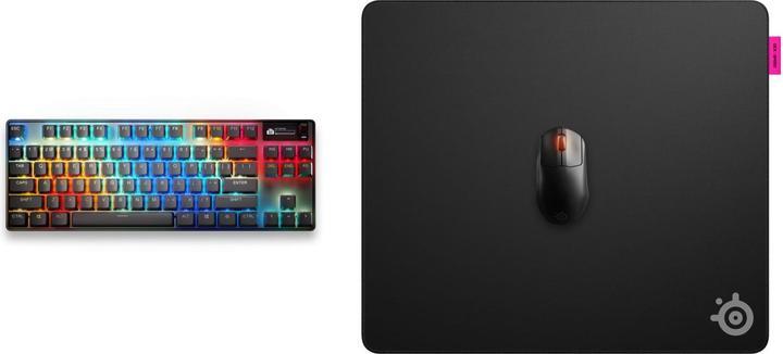 Actual product image SteelSeries QcK Performance Speed (schwarz, L) (L)