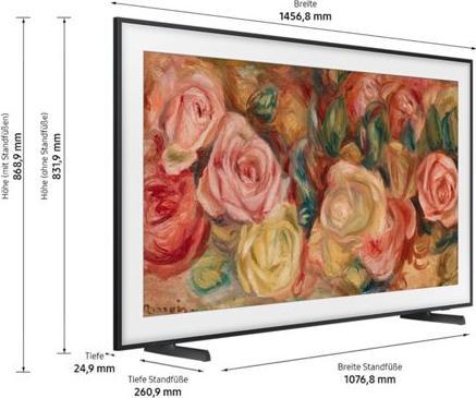 Produktbild Samsung The Frame Q65LS03DAU (65", LS03D, QLED, 4K, 2024)