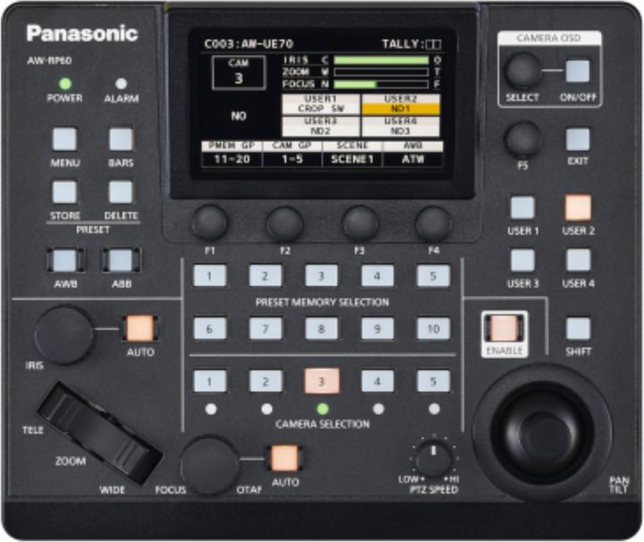 Immagine prodotto Panasonic Controllore remoto della telecamera AW-RP60GJ (Controllori software)