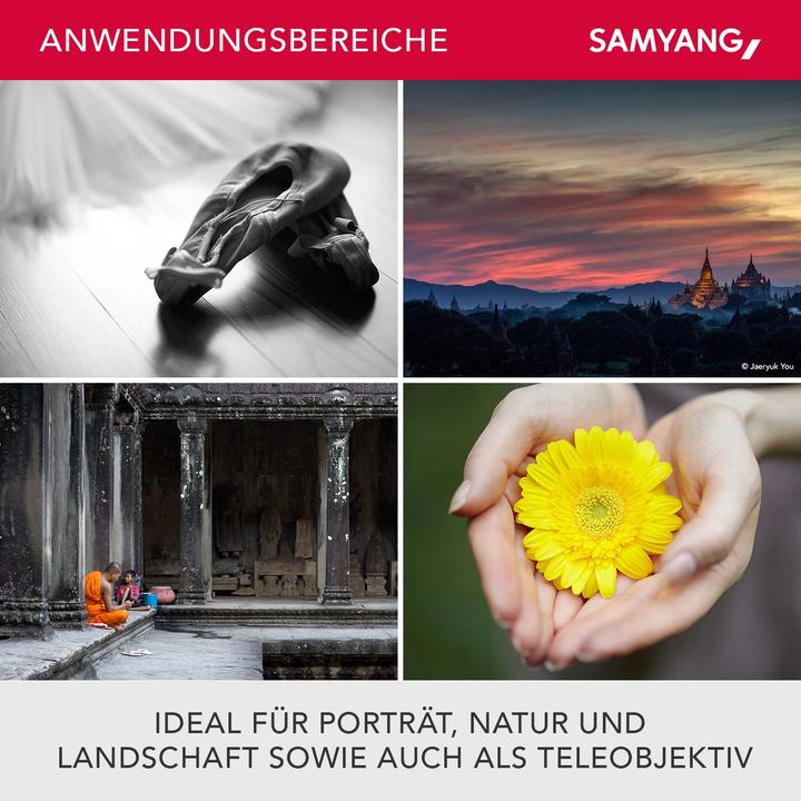 Produktbild Samyang 85mm f/1.4 AS IF UMC Canon EF (Canon EF, Vollformat)