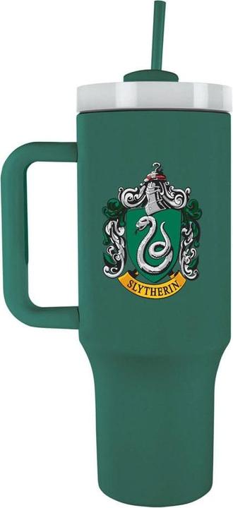 Actual product image Pyramid Harry Potter stainless steel drinking cup Slytherin 1130 ml (1.13 l)