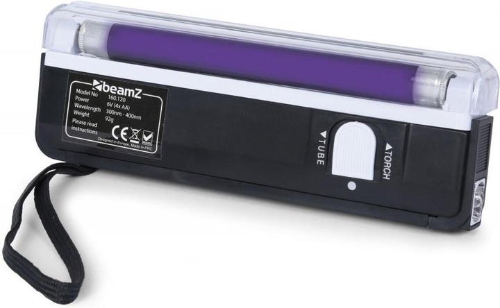 BeamZ UV-Taschenlampe (4 W, Fluoreszlampen)