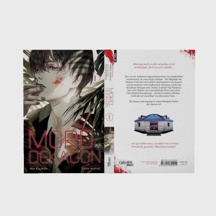 Image du produit Mord im Dekagon 1 (Allemand, Yukito Ayatsuji, Hiro Kiyohara, 2023)
