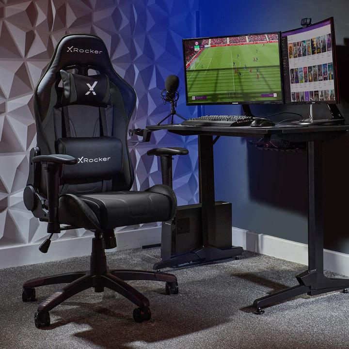 Immagine prodotto X Rocker Sedia da gioco eSports compatta Agility JR Noire Carbone